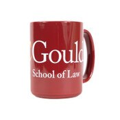 USC Trojans Shield Gould School of Law Mug